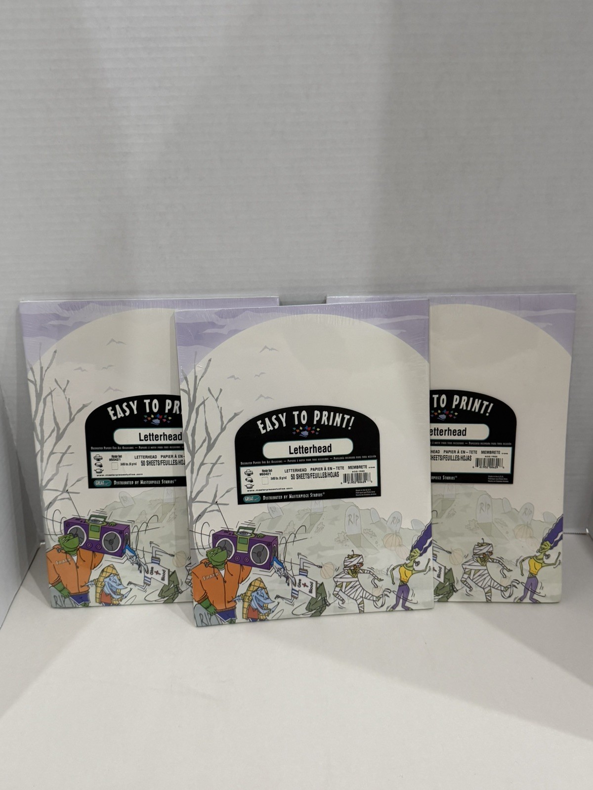 Letterhead Border Computer Printer Paper 150 Sheets 8.5" x 11" - Halloween