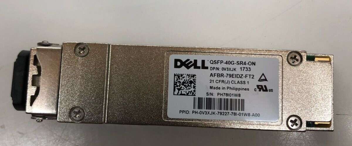 LOT-15  Dell QSFP-40G-SR4-ON DP/N 0V3XJk