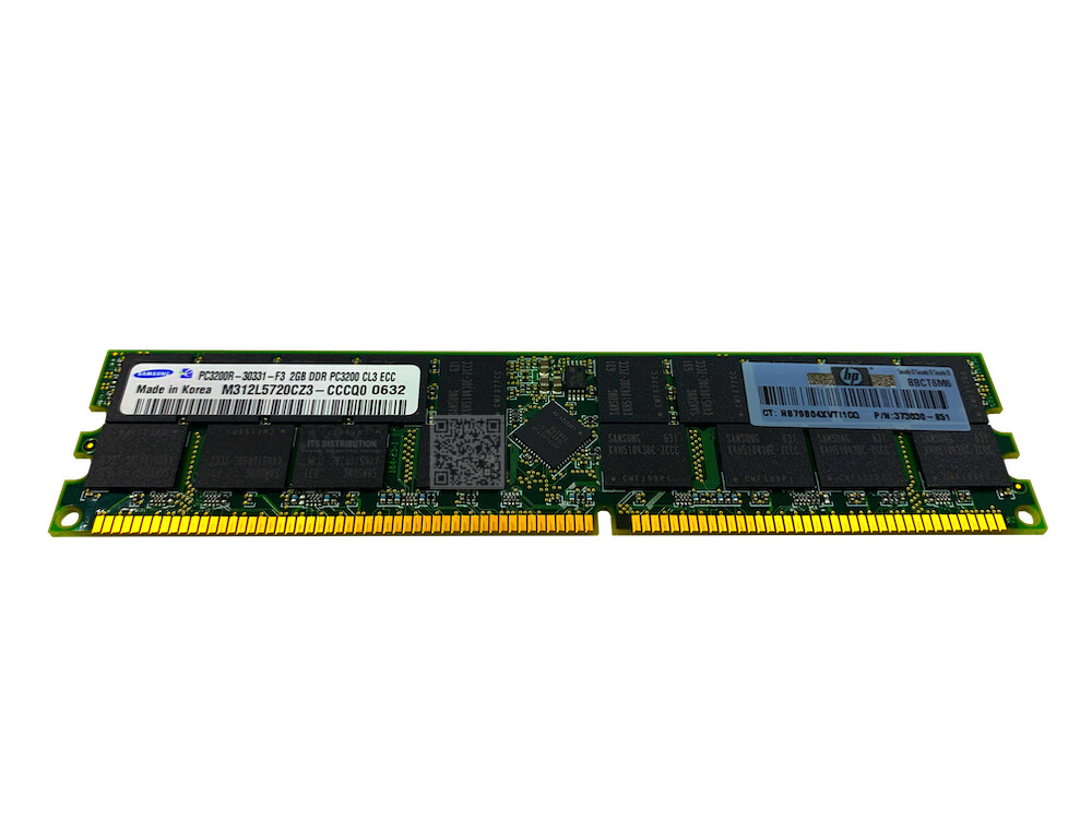 373030-851 I GENUINE HP 2GB DDR SDRAM 373030-051 373030-551 Memory Module
