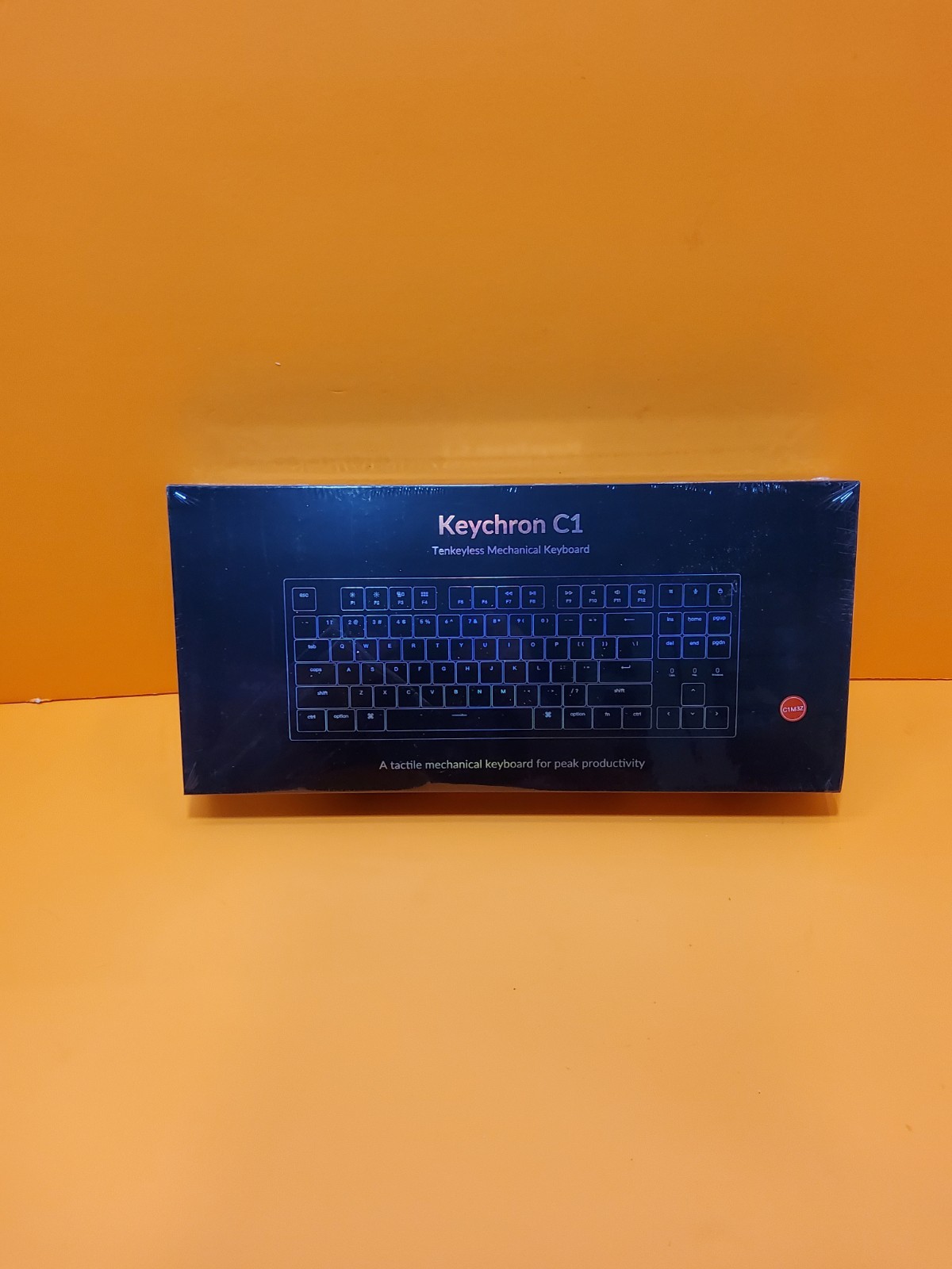 Keychron C1 Tenkeyless Mechanical Keyboard Brow Switch Retro Color