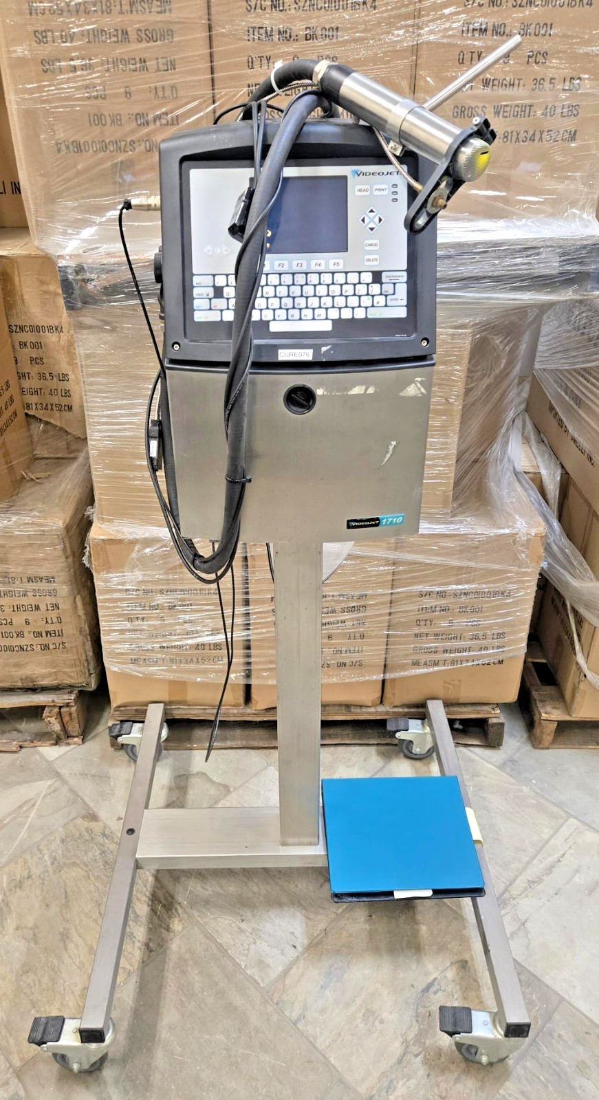 Videojet 1710 inkjet printer Coding Ink Jet Machine
