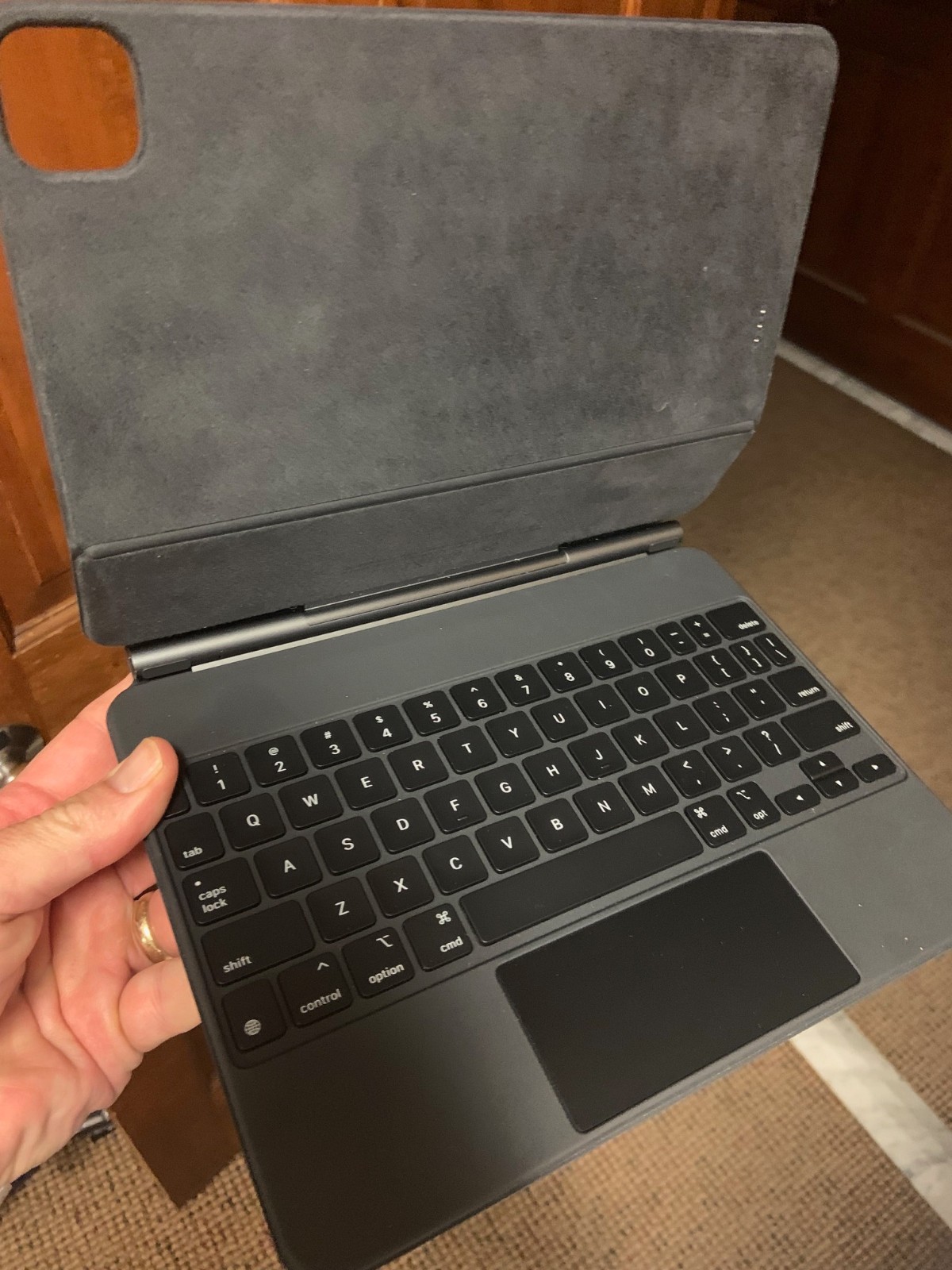 🍎🍎GENUINE 11" APPLE MAGIC KEYBOARD IPAD PRO M2 M3 M4 M5 AIR 4/5 GEN EXC COND🍎