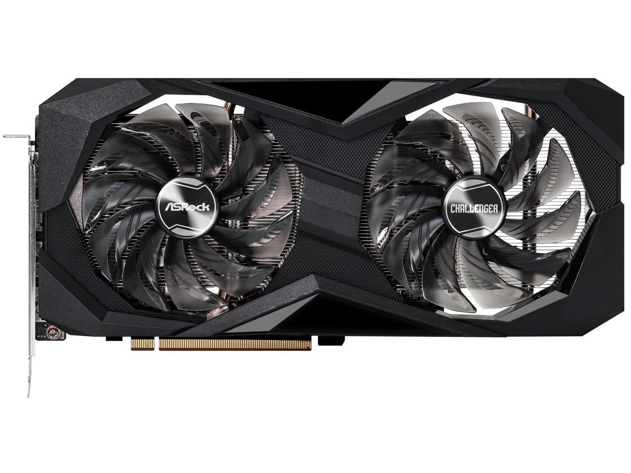 ASRock Challenger Radeon RX 7600 8GB GDDR6 PCIe 4.0 x8 ATX Graphics Card GPU RX7