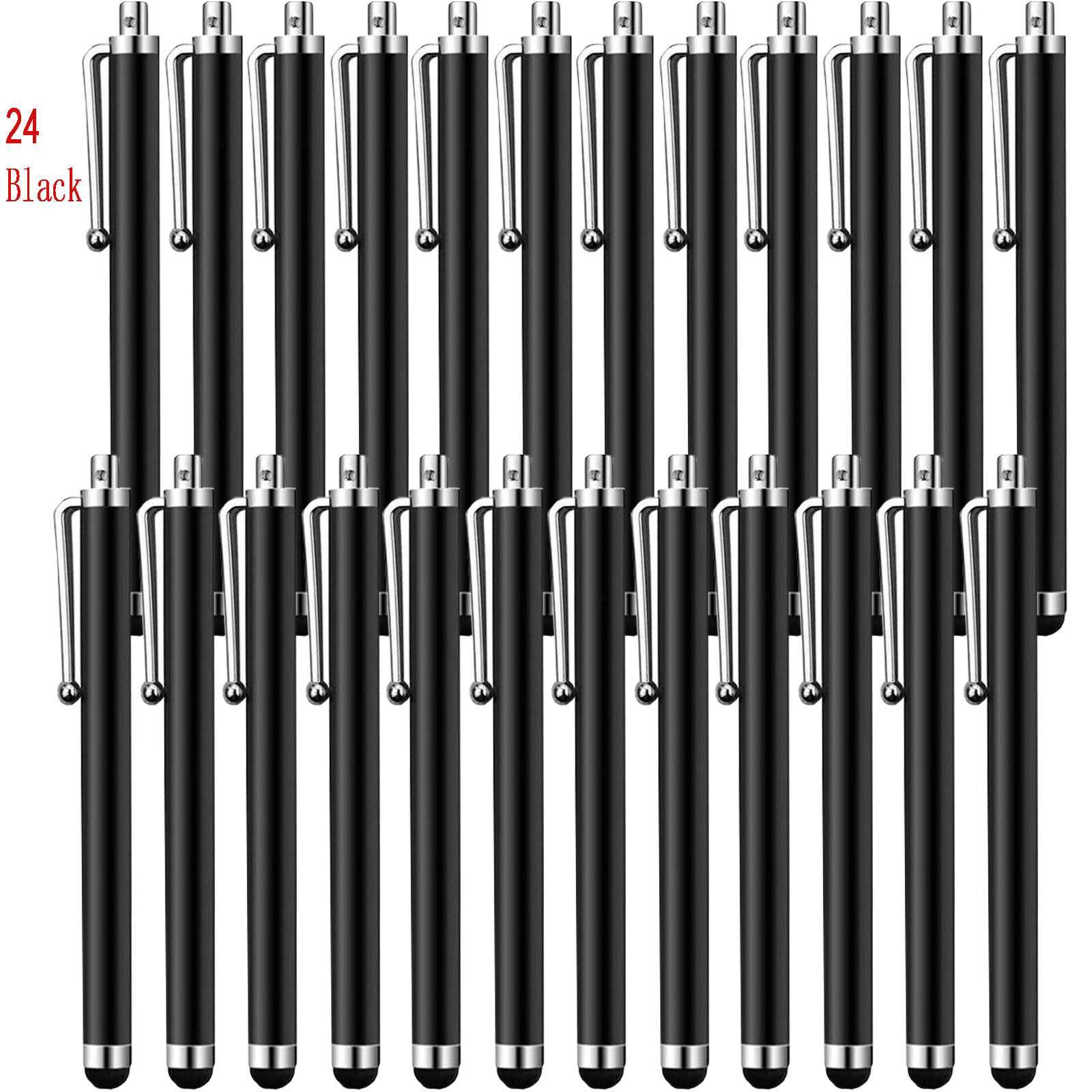 24x Universal Touch Screen Pen Metal Stylus For iPhone iPad Samsung Phone Tablet