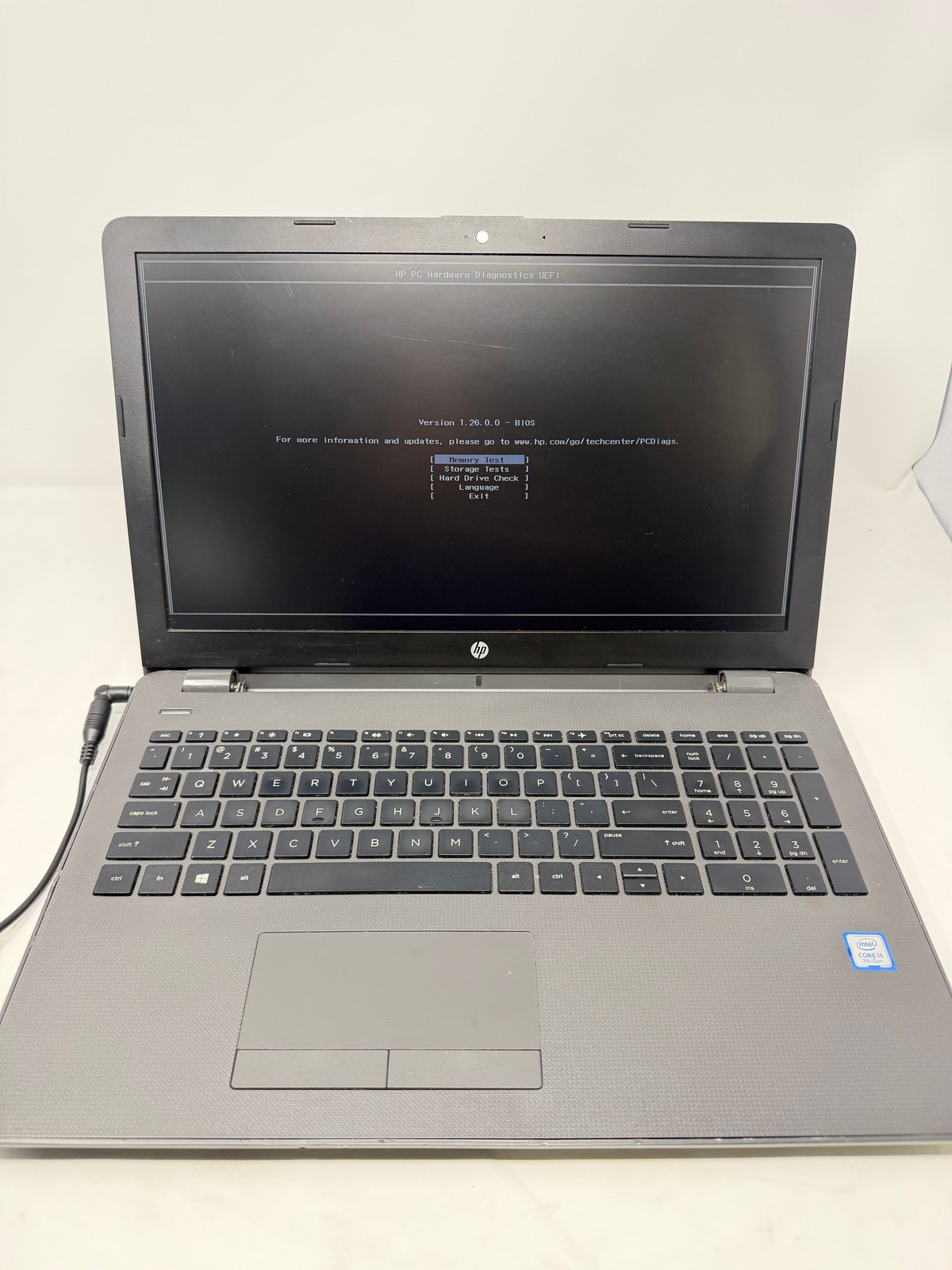 HP 250 G6 i5-7200U 8GB Touch No HD No Battery Grade C