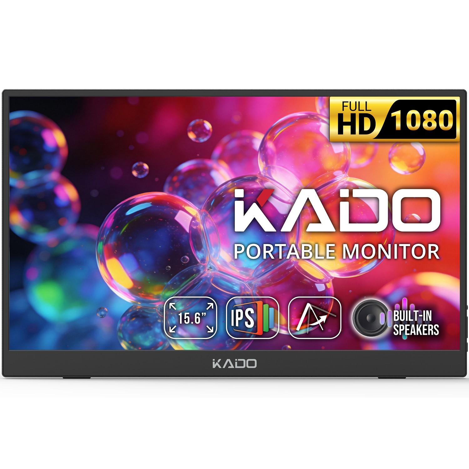 Kado 15.6 Inch 1080p FHD Ultra-Slim Laptop Monitor 2nd Display Laptop Extender