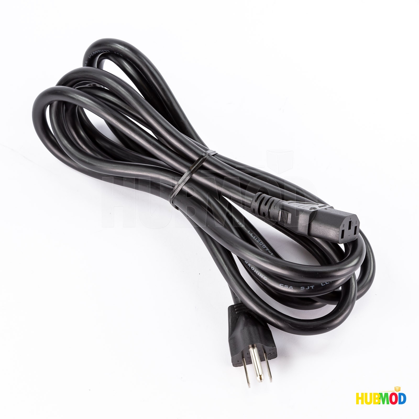Volex V1625BS 10FT 14 AWG Heavy Duty 3-Prong Power Cable Cord 15A 125V 3X14AWG
