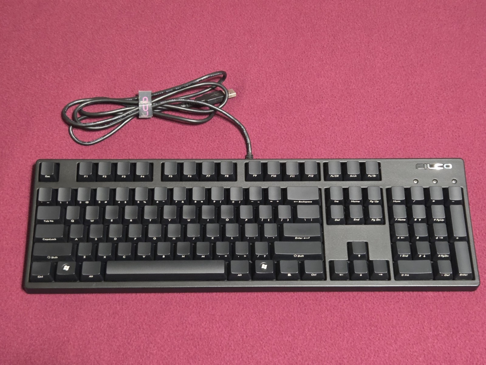 Filco Majestouch Ninja FKBN104MC Body Black, US ASCII, 104 key Cherry MX Blue