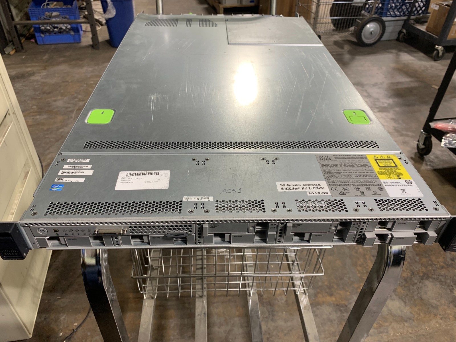 Cisco UCS C220M3 Server/ 2x E5-2609 2.4 GHz/ 32 GB RAM / 12 Gb SAS HDD/ 2x PSU