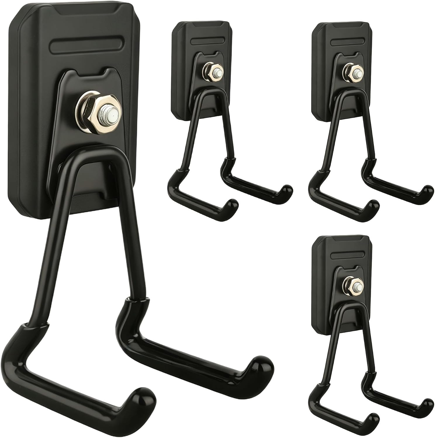 Heavy Duty Magnetic Hooks,4 Pack Strong Extra Large Magnet Hook for Power Drill,