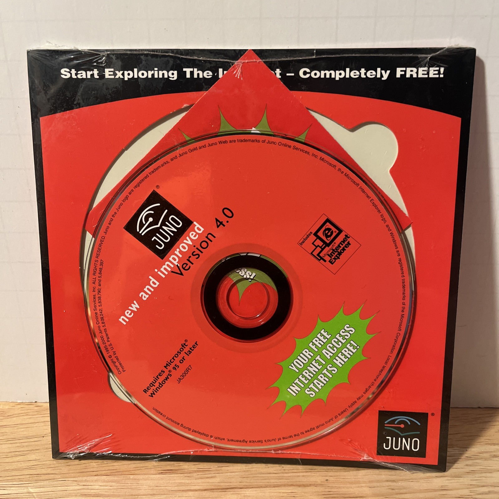 Juno Version 4.0 New And Improved PC Software Windows 95 Or Later NOS