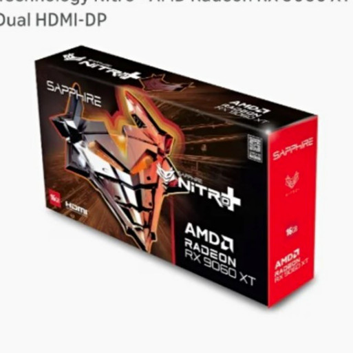 Sapphire NITRO+ AMD Radeon RX 9060 XT 16GB HDMI Multiple Monitor Support