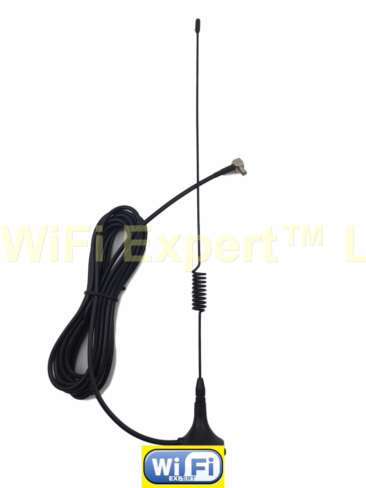 4G 3G GSM antenna 6dbi high gain magnetic base with 3meters cable TS9 male right