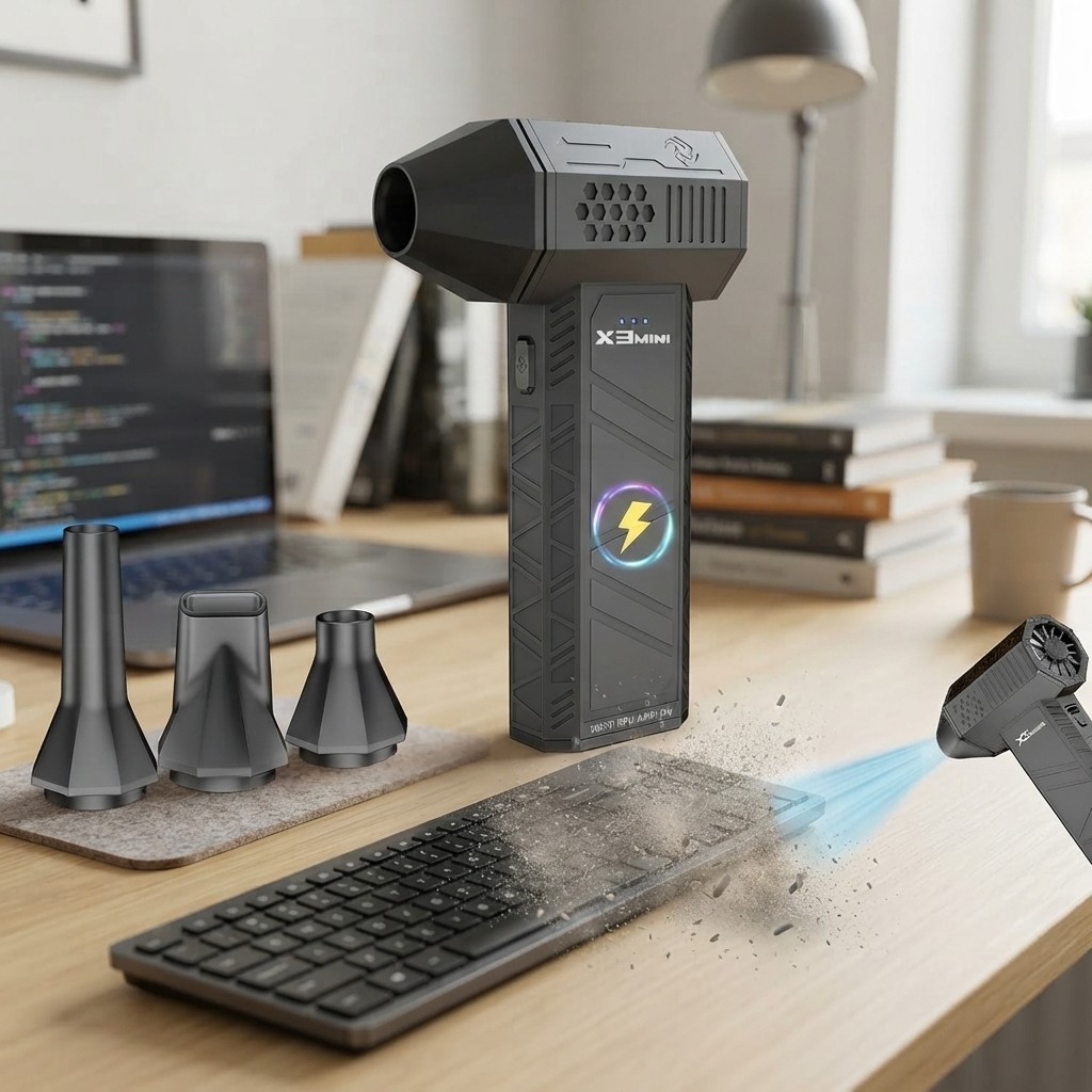 Multi-Functional Electric Duster - Eco-Friendly Cleaner for Home & Outdoor Use