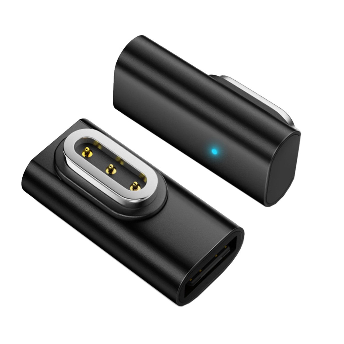 2 Pack USB C to DC 5V 3Pin Magnetic Charging Adapter for Rokid Al Glasses