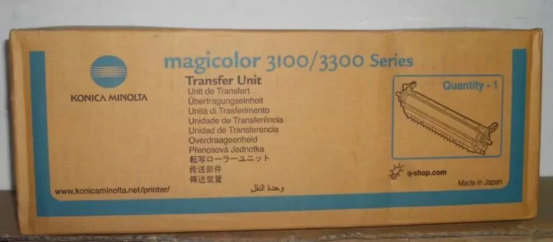 New Genuine OEM Konica Minolta Transfer Unit 1710494-001 Magicolor 3100 3300 NIB