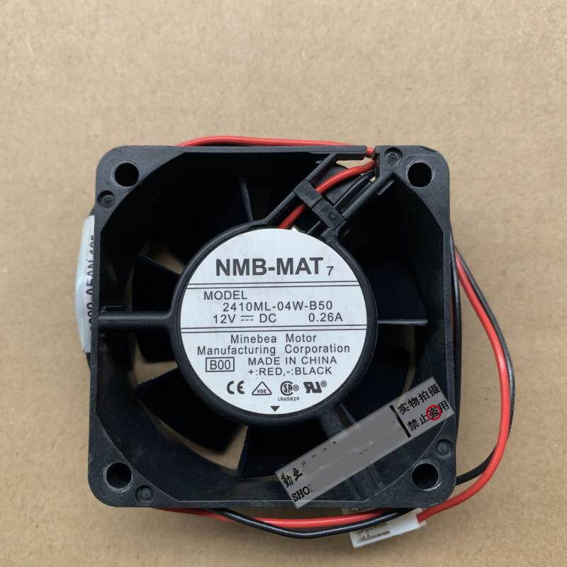 1PCS NMB 2410ML-04W-B50  6025 12V 0.26A High-Airflow Fan