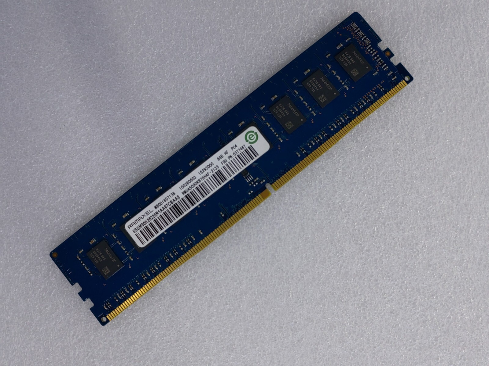 Lenovo RAMAXEL 8GB DDR4 2133 Desktop DIMM RAM PC4-17000 288pin