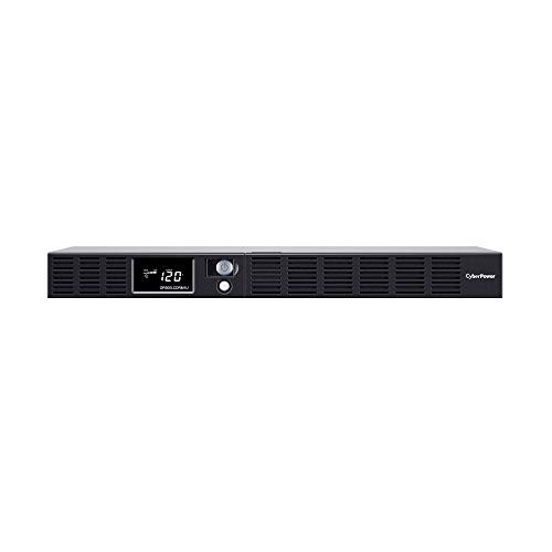 CYBERPOWER OR500LCDRM1U SMART APP LCD UPS, 500VA/300W, 6 OUTLETS, AVR, 1U -
