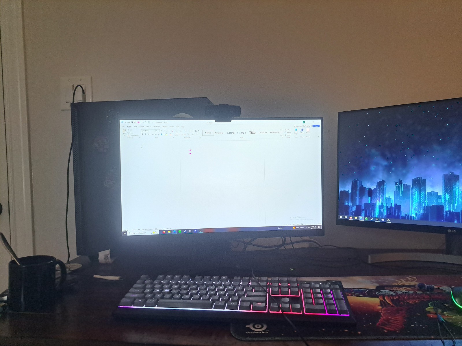 LG Ultragear 24" 165 HZ in good condition - 100$