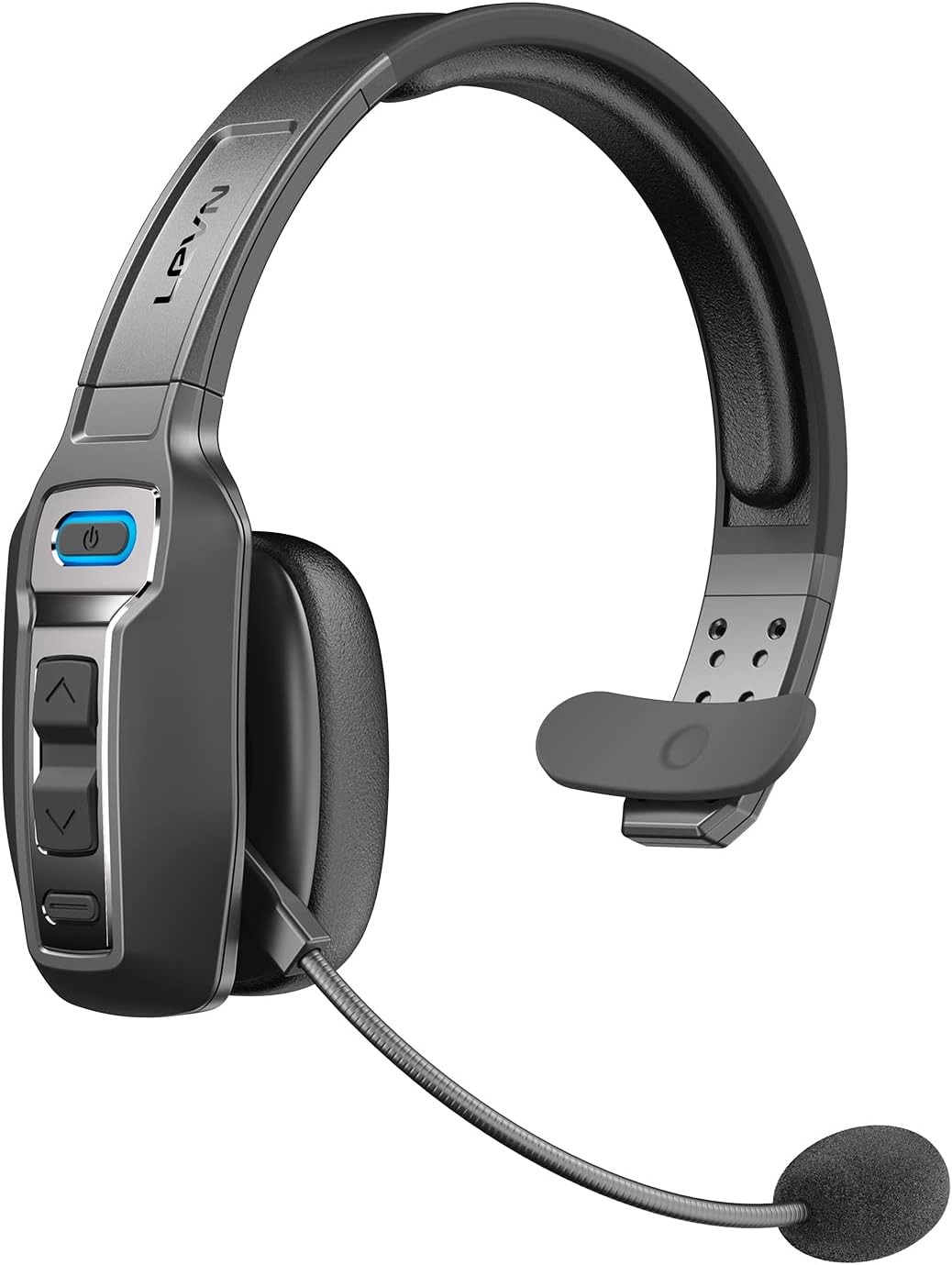 LEVN Bluetooth Headset with Microphone, Trucker Bluetooth Headset with AI Noise