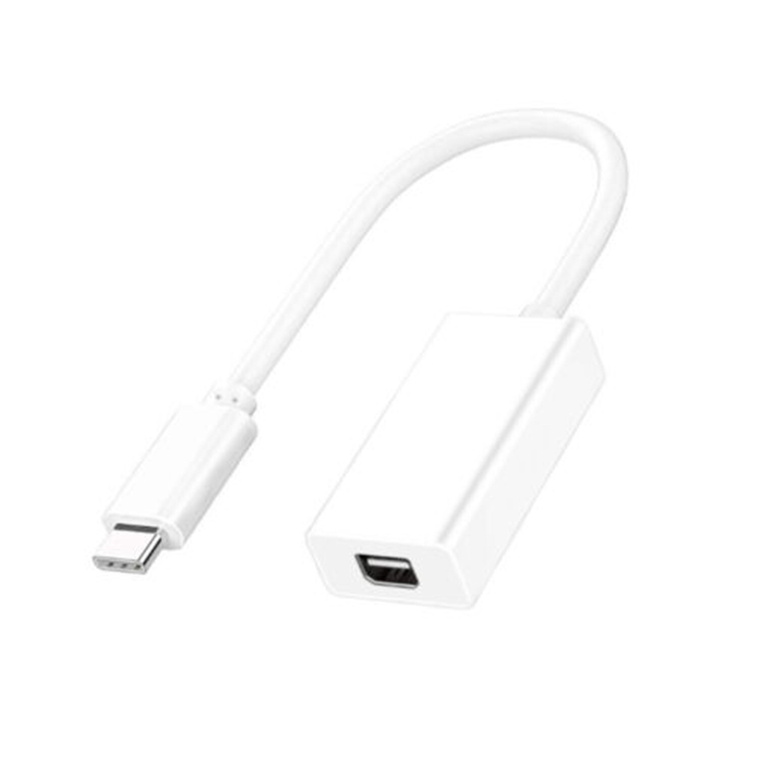USB C to Mini DisplayPort Adapter 4K HD Video Converter for MacBook Pro Air