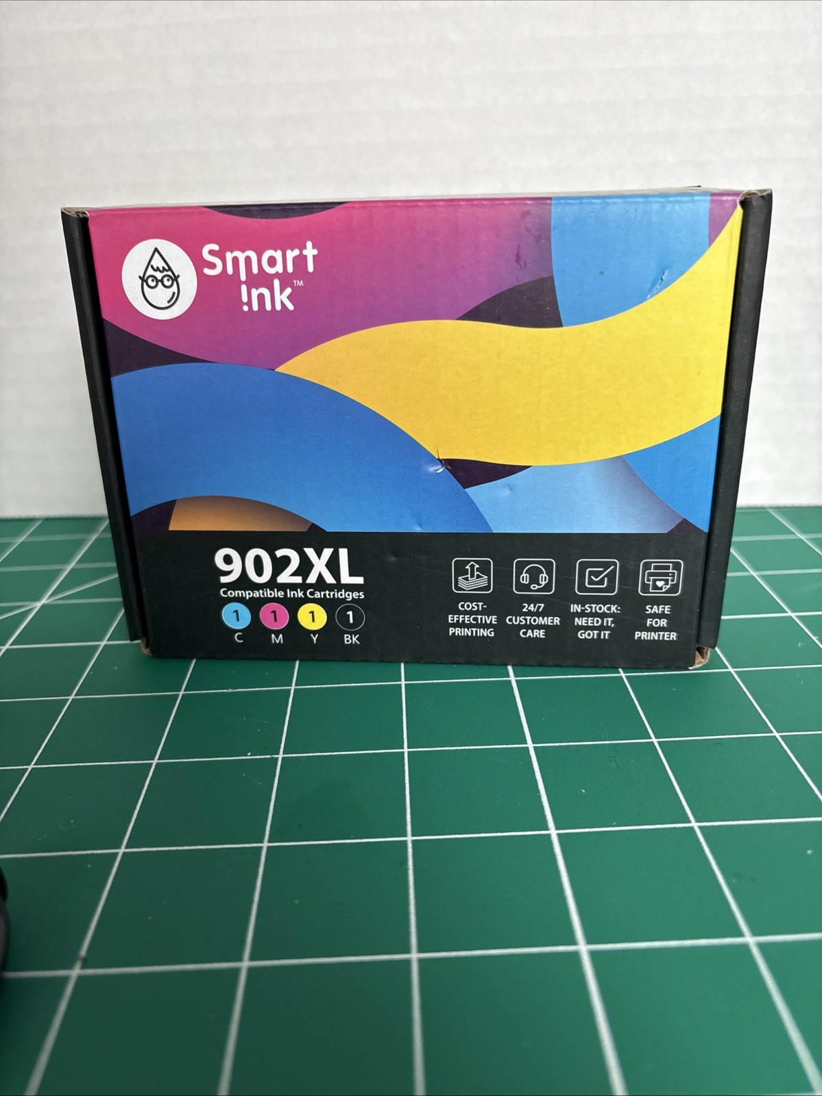 Smart Ink 4 Cartridge 902XL C,M,Y, BK Open Box SM14C-902XL Exp4/2028