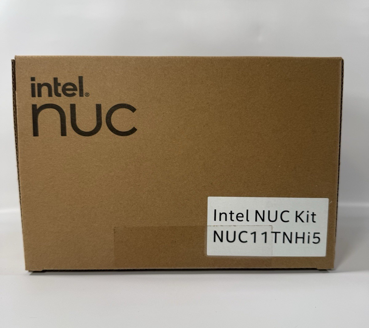 LOT OF 4 Intel NUC11 TNHi5 EMPTY Retail Boxes ONLY – NO PC – NO COMPONENTS