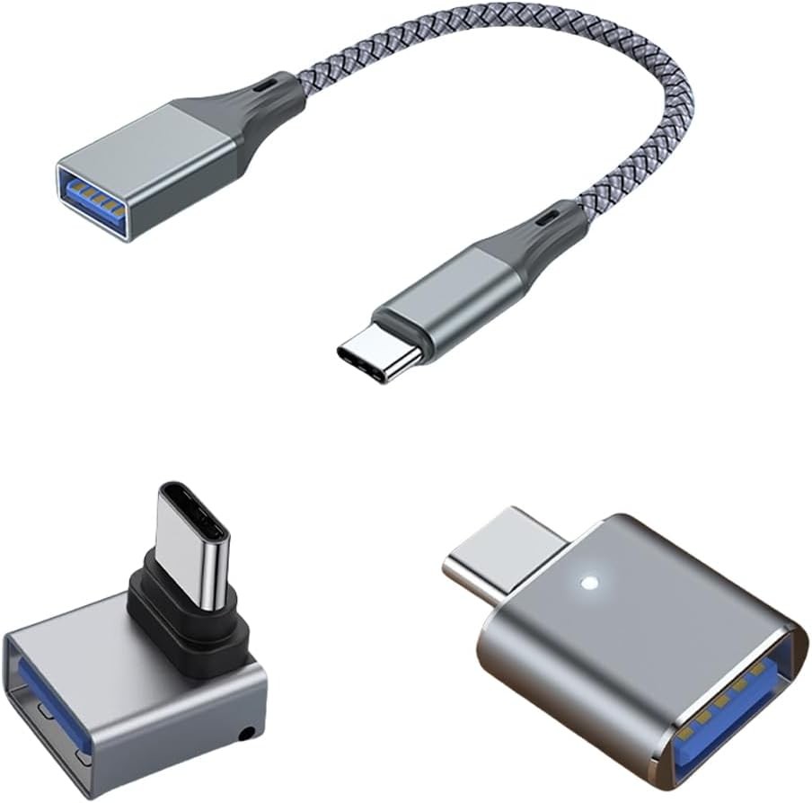3Pcs Upgraded USB C to USB Adapter, High-Speed Data Transfer, USB Converter,USB