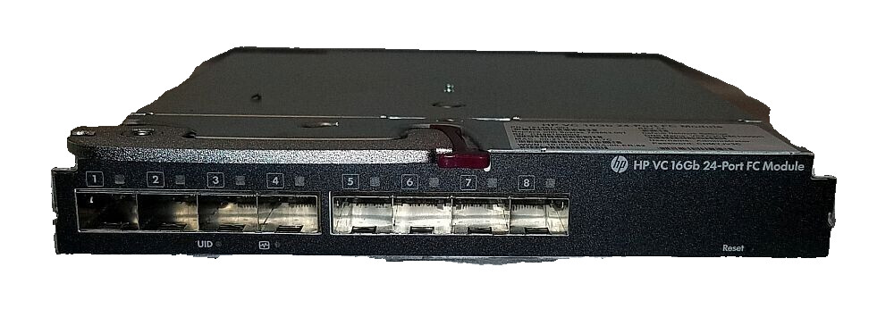 Hewlett Packard Enterprise 751467-001 16GB 24-Port FC Module Used