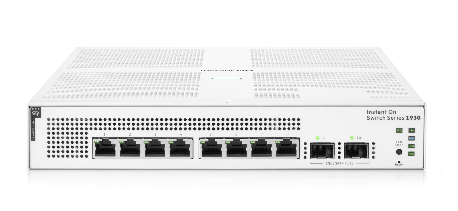 HPE Networking Instant On Switch Series 1930 8-Port Gb Smart-Managed Layer 2+...