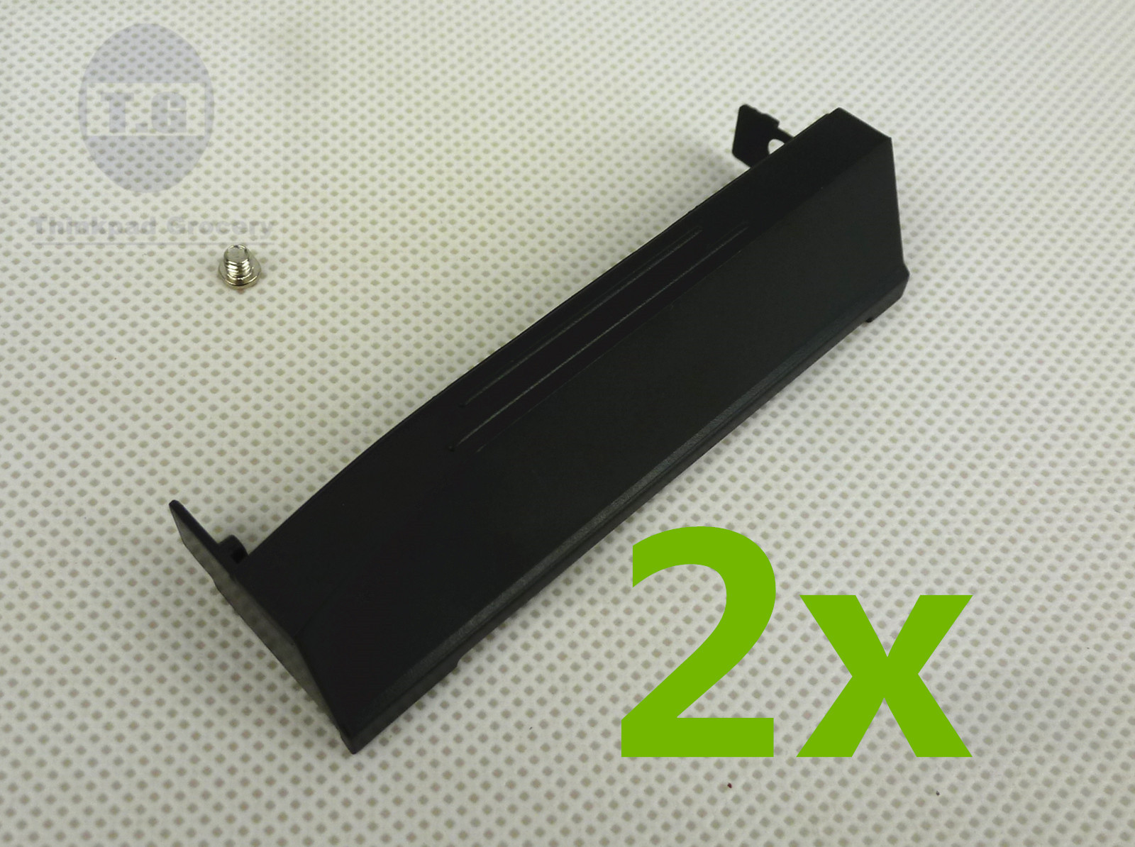 2x New Hard Drive Caddy Cover for Dell Latitude E6400 E6410 Precision M2400