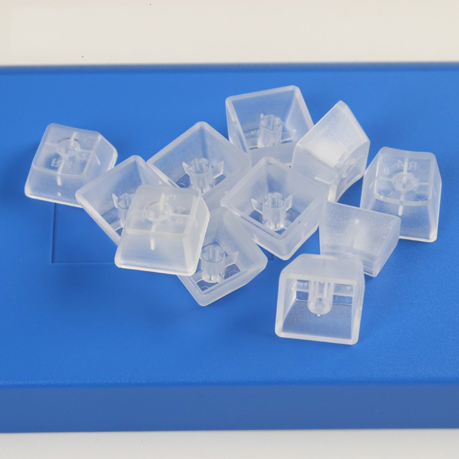 10pcs/set ABS Transparent Keycap ESC OEM R4 Height fit for Mechanical Keyboard