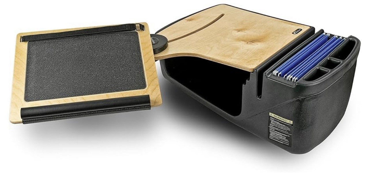 AutoExec Reach Car Desk for Your Vehicle Workstation and Mobile Office