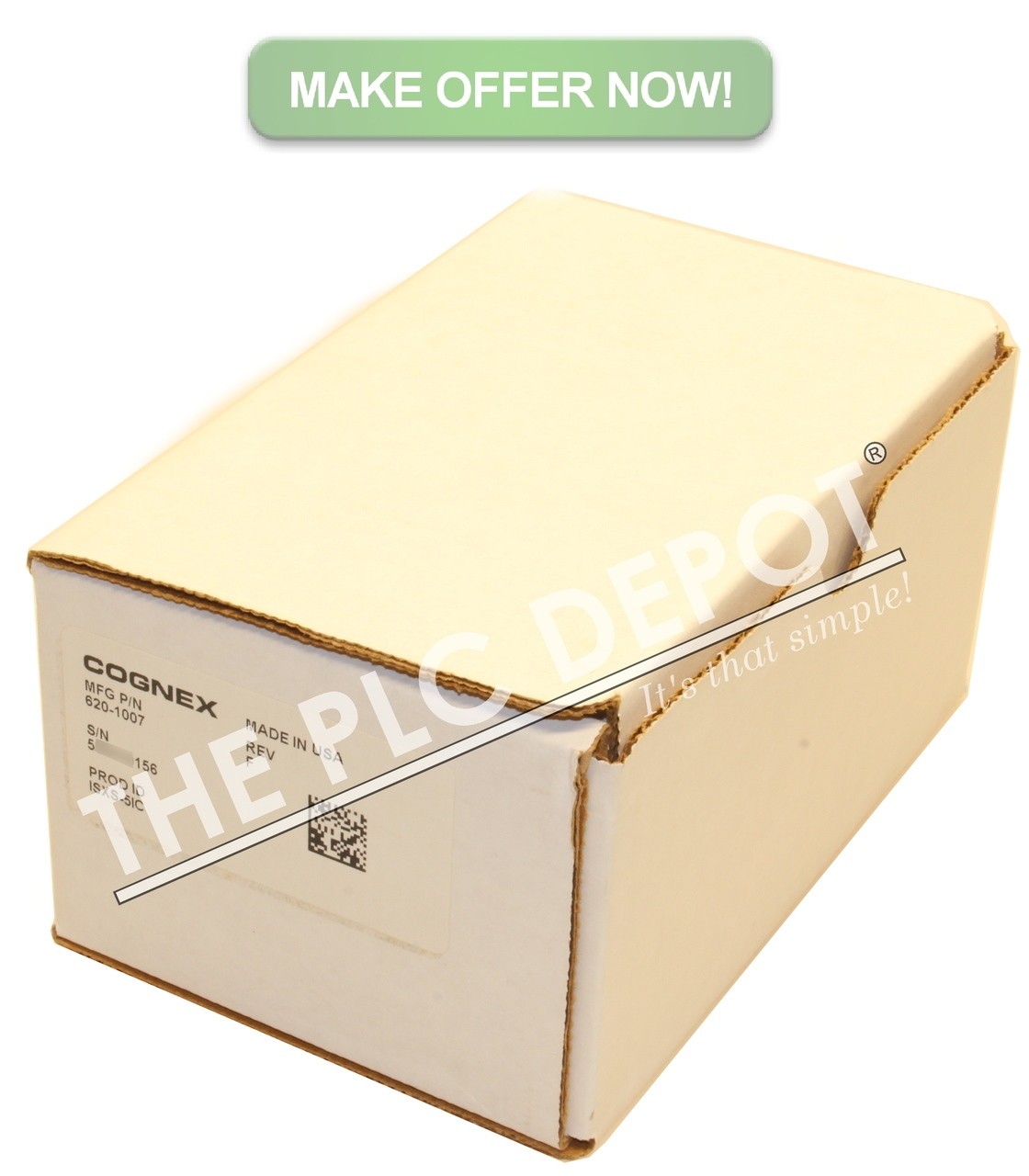BRAND NEW Cognex ISXS-5IC 620-1007 DVT VISION SENSOR *FREE XPRESS SHIP*