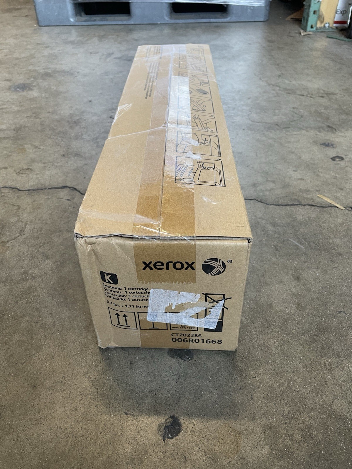 GENUINE BLACK TONER XEROX 6R01668 FOR D136