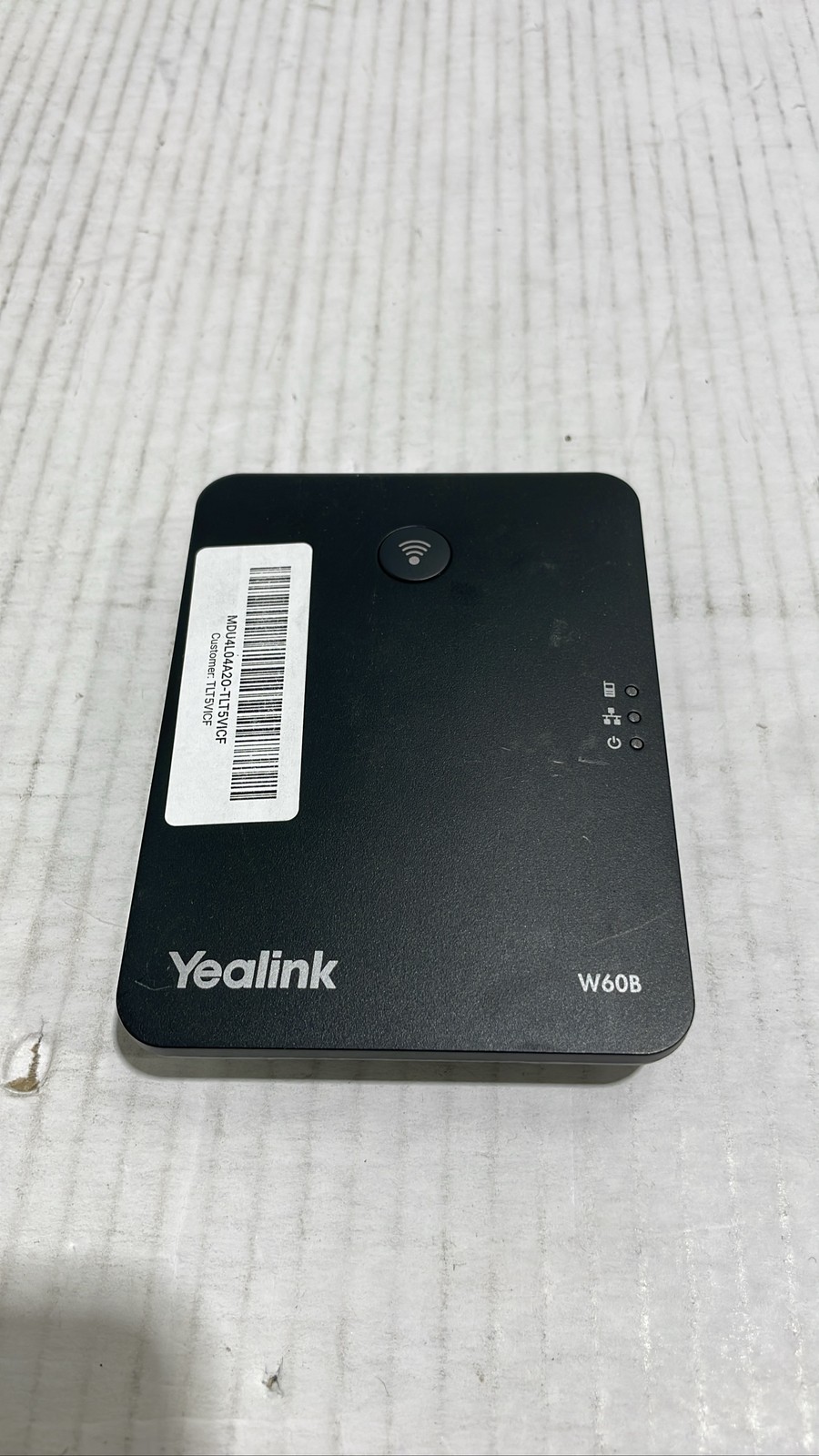 Yealink W60B DECT IP Base Station VoIP SIP Wireless Ethernet