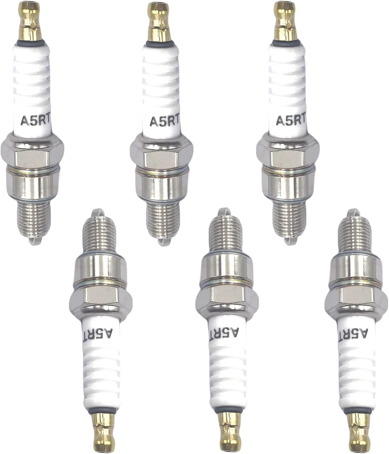 6 Pcs A5rtc Spark Plugs 808/Z9Y for Honda GX31 GX100 GXH50 for Champion Spark