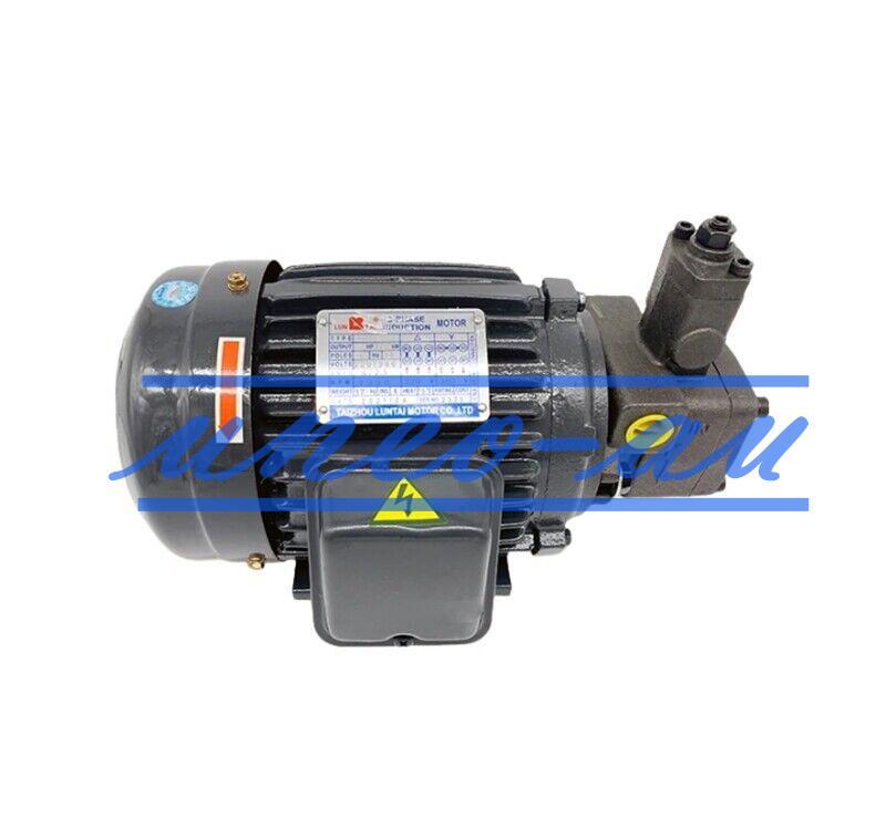 1Pcs Fit for Hydraulic oil pump motor group 2HP1.5KW+VP20 1.5kw Three phase 380V