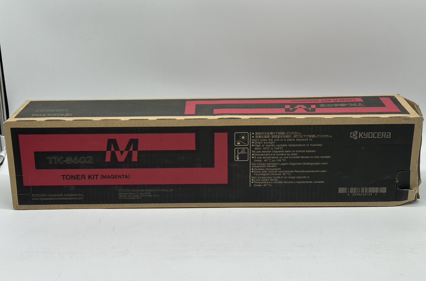 New Genuine Kyocera TK-8602M Magenta Toner Cartridge