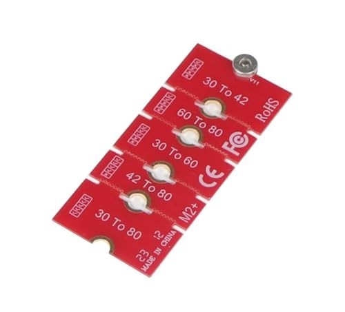 NGFF NVME M2 M2PLUS 2230 to 2280 Adapter Card SSD Extended Transfer 1Piece
