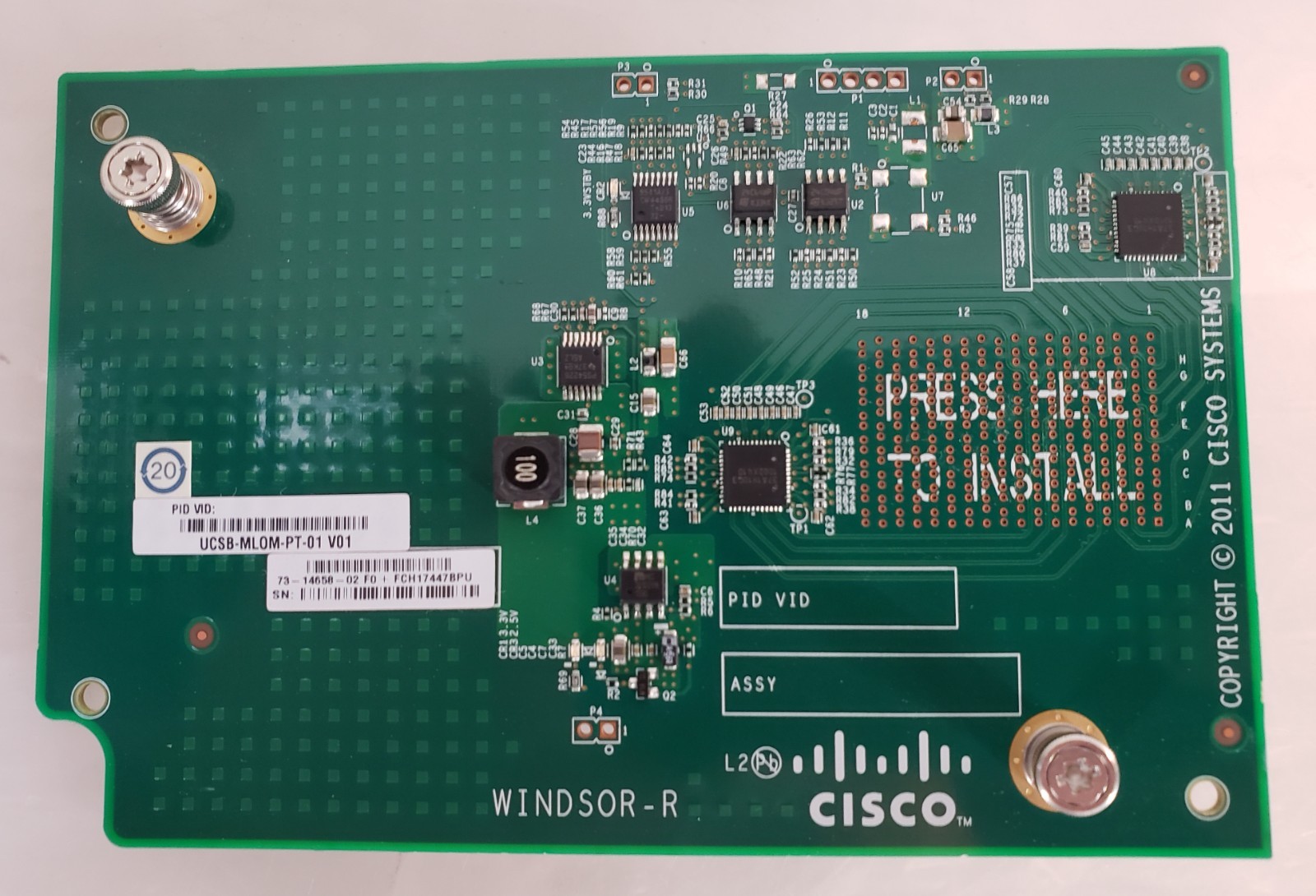 Cisco UCSB-MLOM-PT-01 10G Port Expansion Module