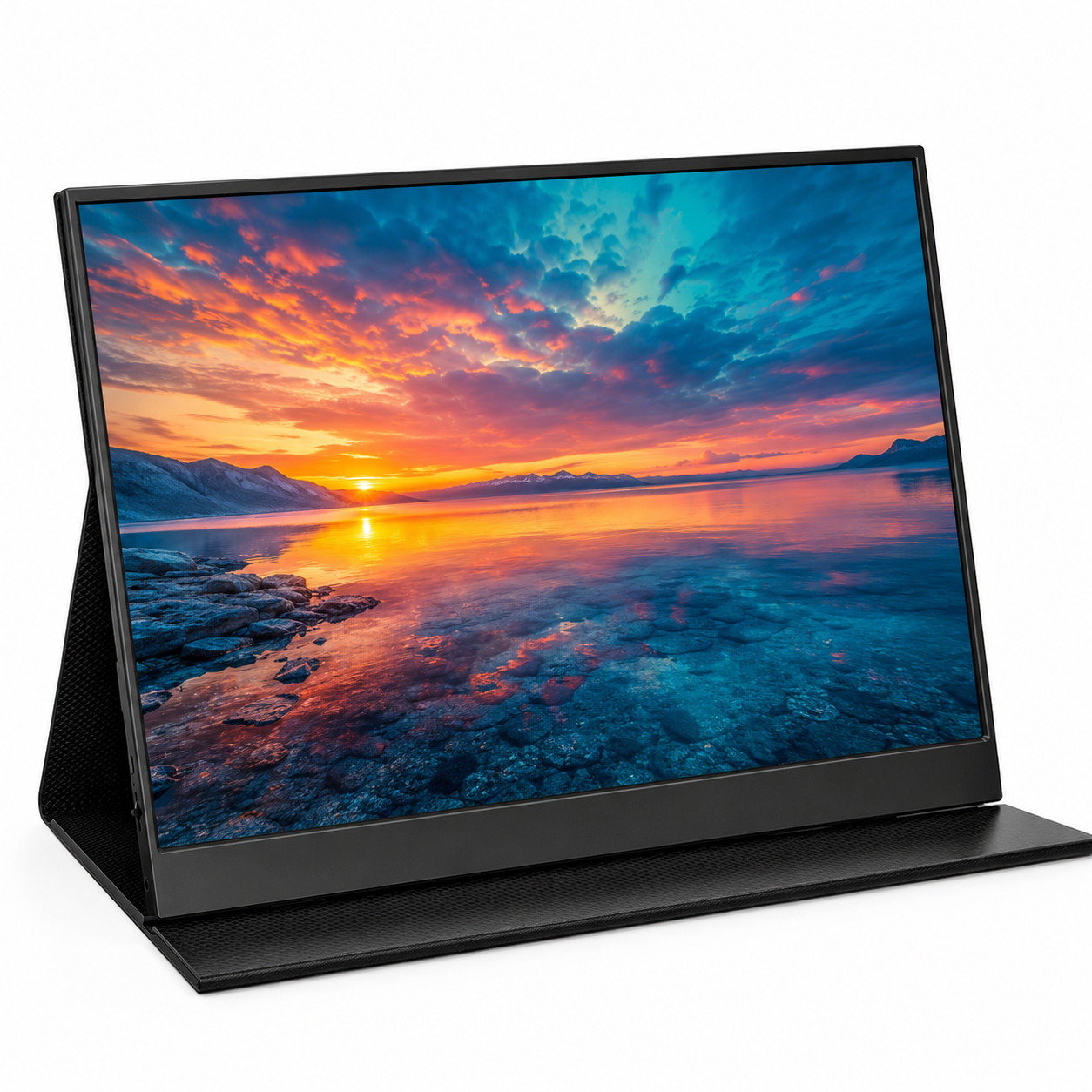 15.6" Portable Monitor 1080P FHD IPS 60Hz USB-C Mini HDMI Laptop Gaming