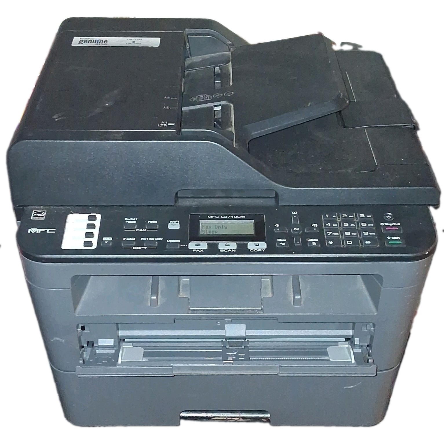 Brother MFC-L2710DW Multi Function Printer -TESTED -