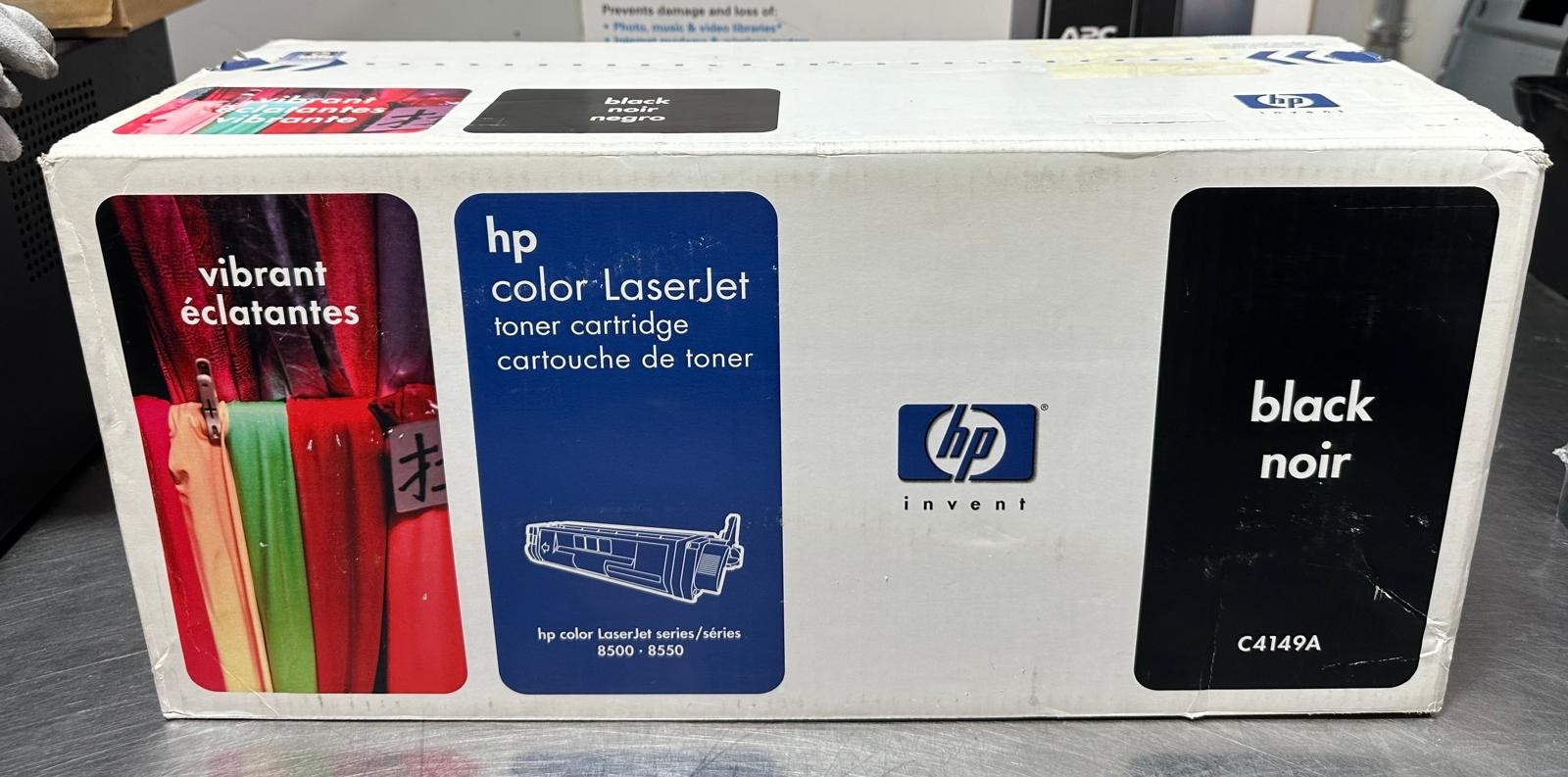 Genuine HP Color LaserJet BLACK Toner C4149A