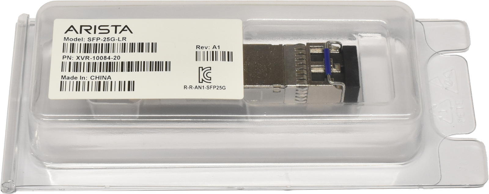 Arista Genuine GBIC SFP-25G-LR 25Gbps SFP28 1310nm 10km XVR-10084-20 Rev: A1 Ne