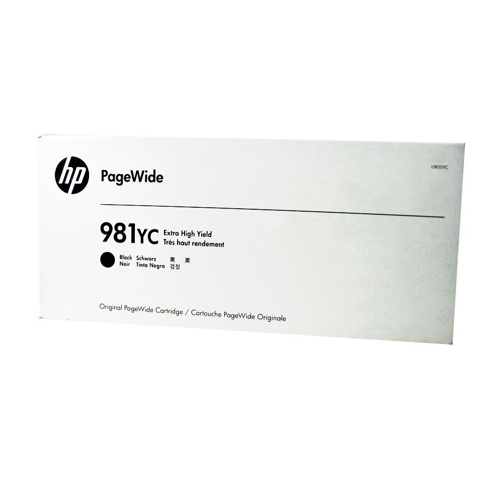 Genuine HP 981YC Black Ink Cartridge 372ml L0R20YC PageWide E55650 E58650