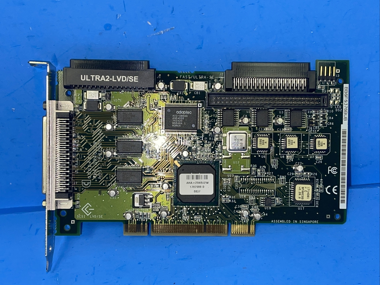 AHA-2940U2W  2940U2W Adaptec Ultra Wide SCSI Controller