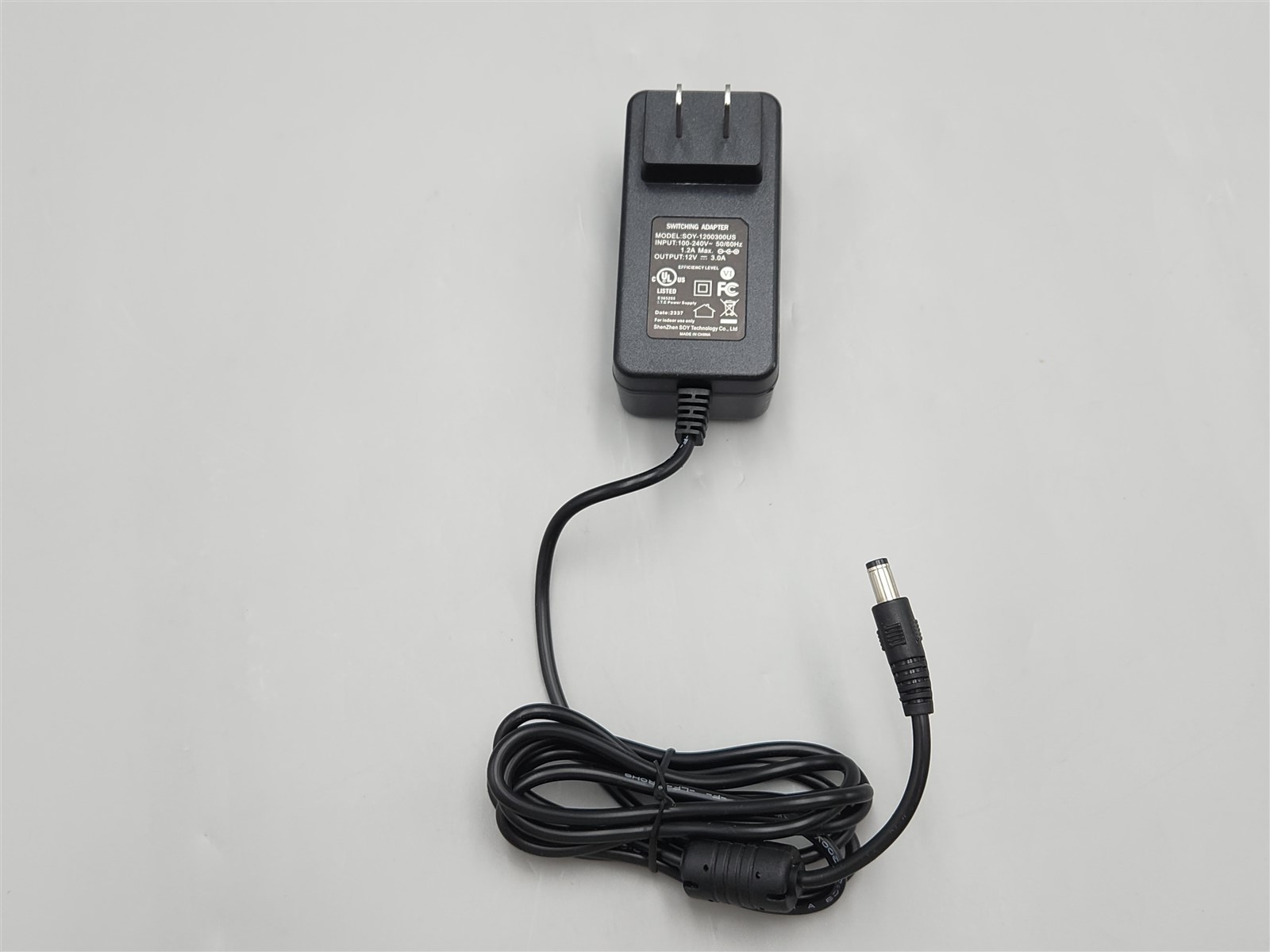 SANSUI Onn Monitor Power Supply AC Adapter Cord SOY-1200300US