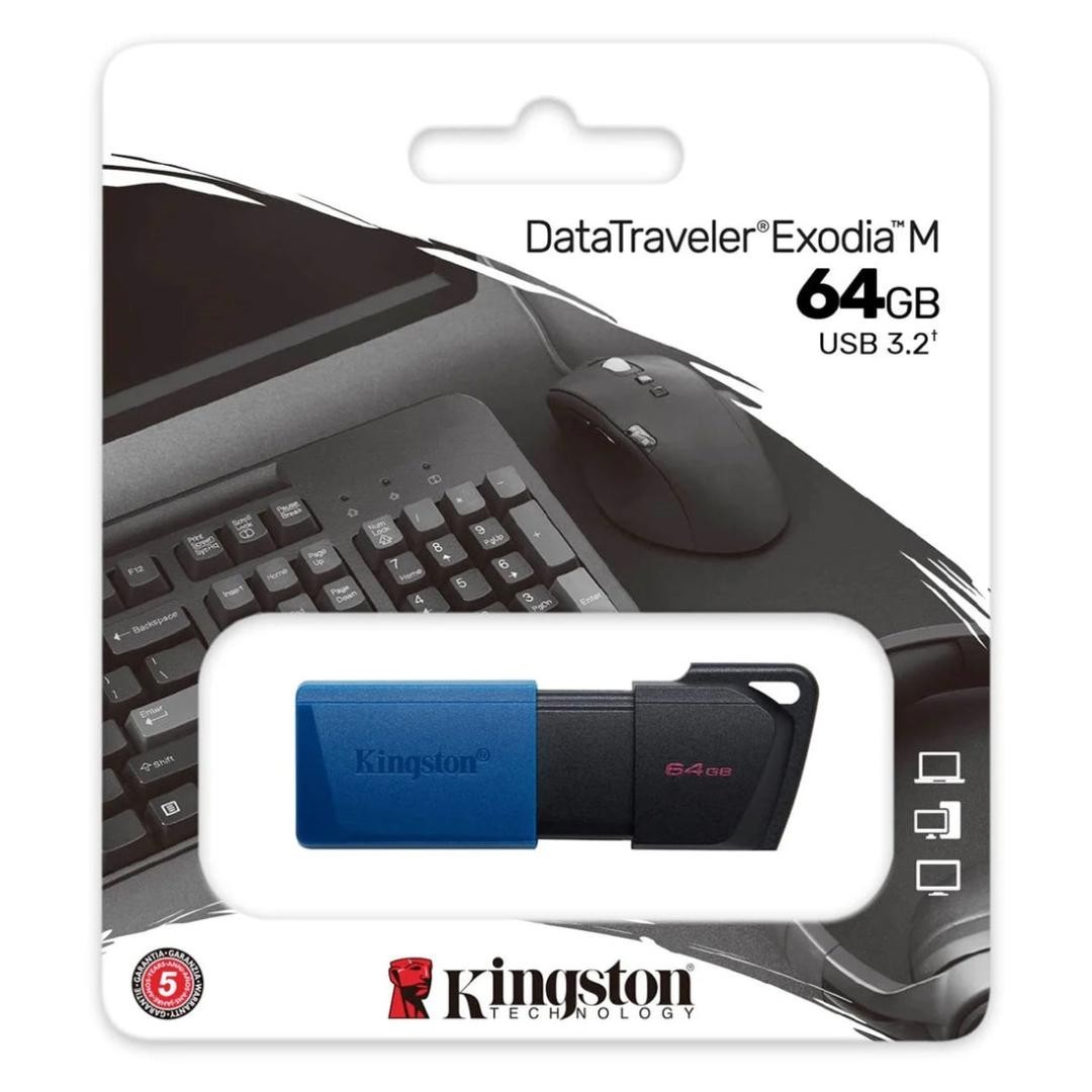 Kingston Data Traveller DTXM Exordia M 64GB/126GB/256GB USB 3.2 Flash Drive -UK